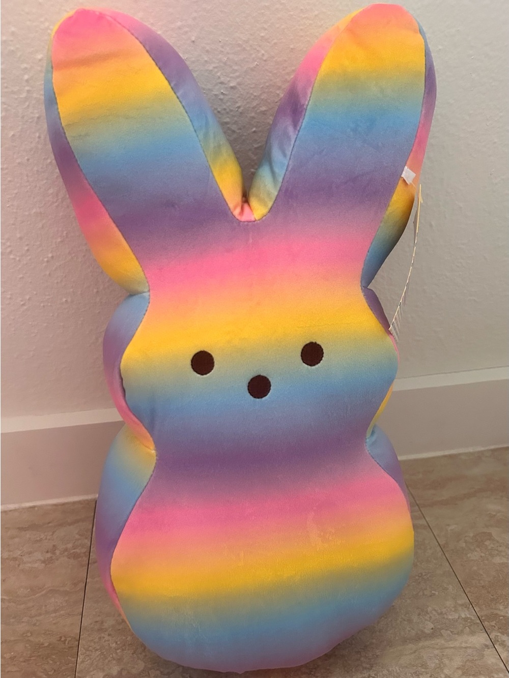 Peeps Rainbow Bunny Plush